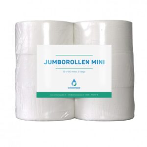 Mini Jumborollen, 2 laags, 12x180 meter