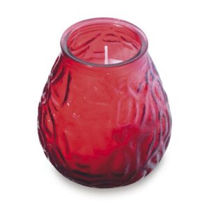 Bolsius Lowboy, rood, 12 stuks