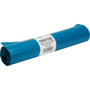 Afvalzakken blauw, T60, 150L, 200st
