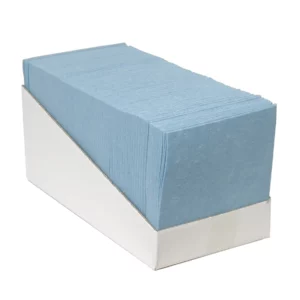 Reinigingsdoeken blauw, 65 stuks
