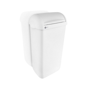 Afvalbak wit, 23 liter