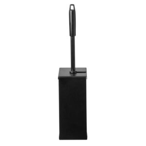 Black Quartz toiletborstelhouder RVS