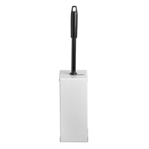 White Quartz toiletborstelhouder RVS