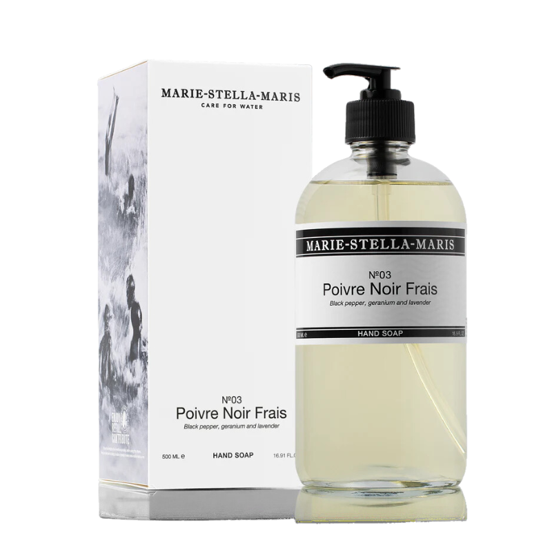 Marie-Stella-Maris, Hand soap, Poivre Noire Frais, 500ml - Afbeelding 2