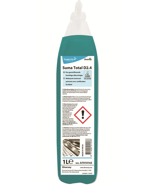 Diversey Suma Total D2.4 Pur-Eco - doseerflacon 12x1L